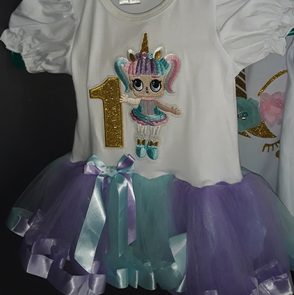 Tutu dress🥰 with after party shirts